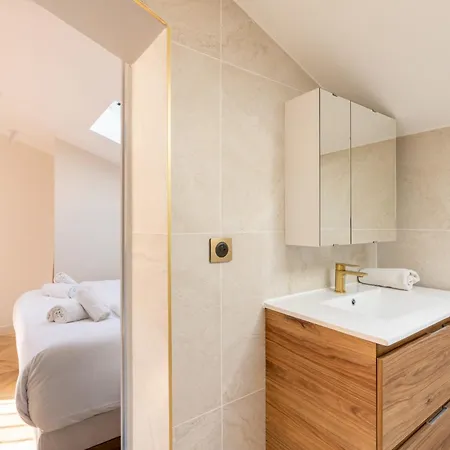 Daire Chic Duplex For 4 In Vibrant Bastille